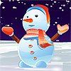 Lovely Snowman Dressup